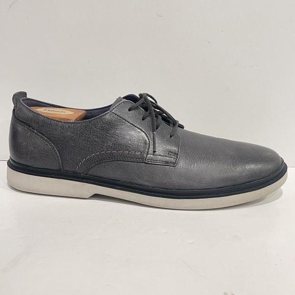 Cole Haan Grandos Mens Leather Plain Toe Oxford Gray Lace Up Sz 10.5 Shoe C27324 main image 9